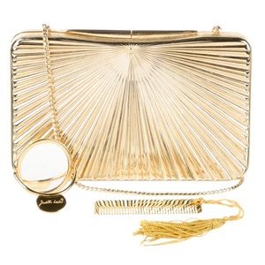 Judith Leiber Metal Clutch